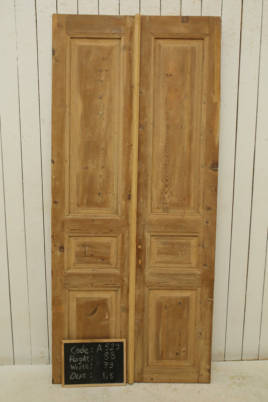 VINTAGE DBL FRENCH DOOR A529