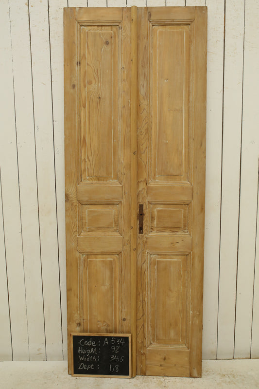 VINTAGE DBL FRENCH DOOR A534