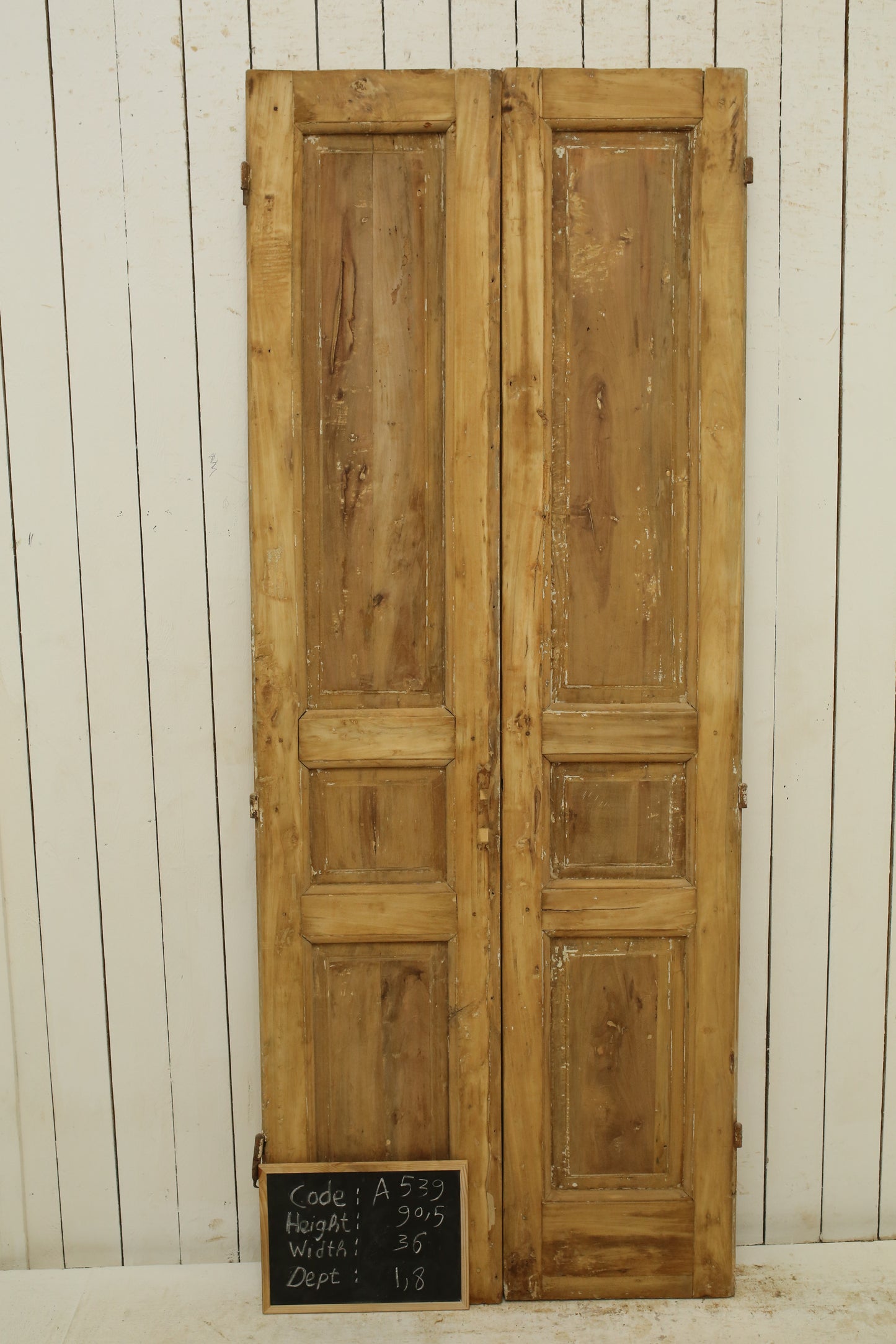 VINTAGE DBL FRENCH DOOR A539