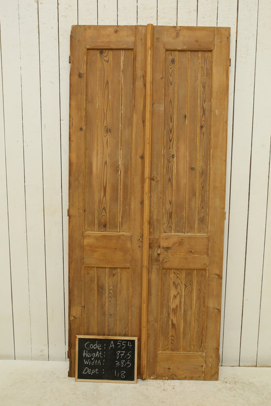 VINTAGE DBL FRENCH DOOR A554