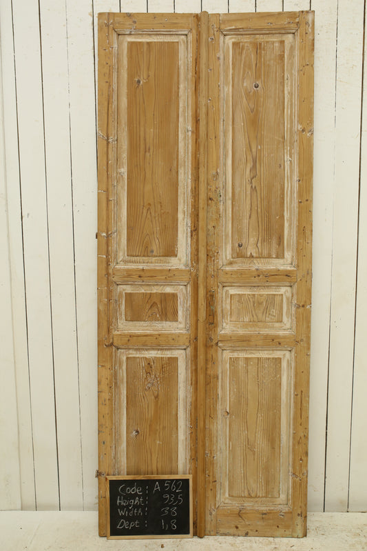 VINTAGE DBL FRENCH DOOR A562