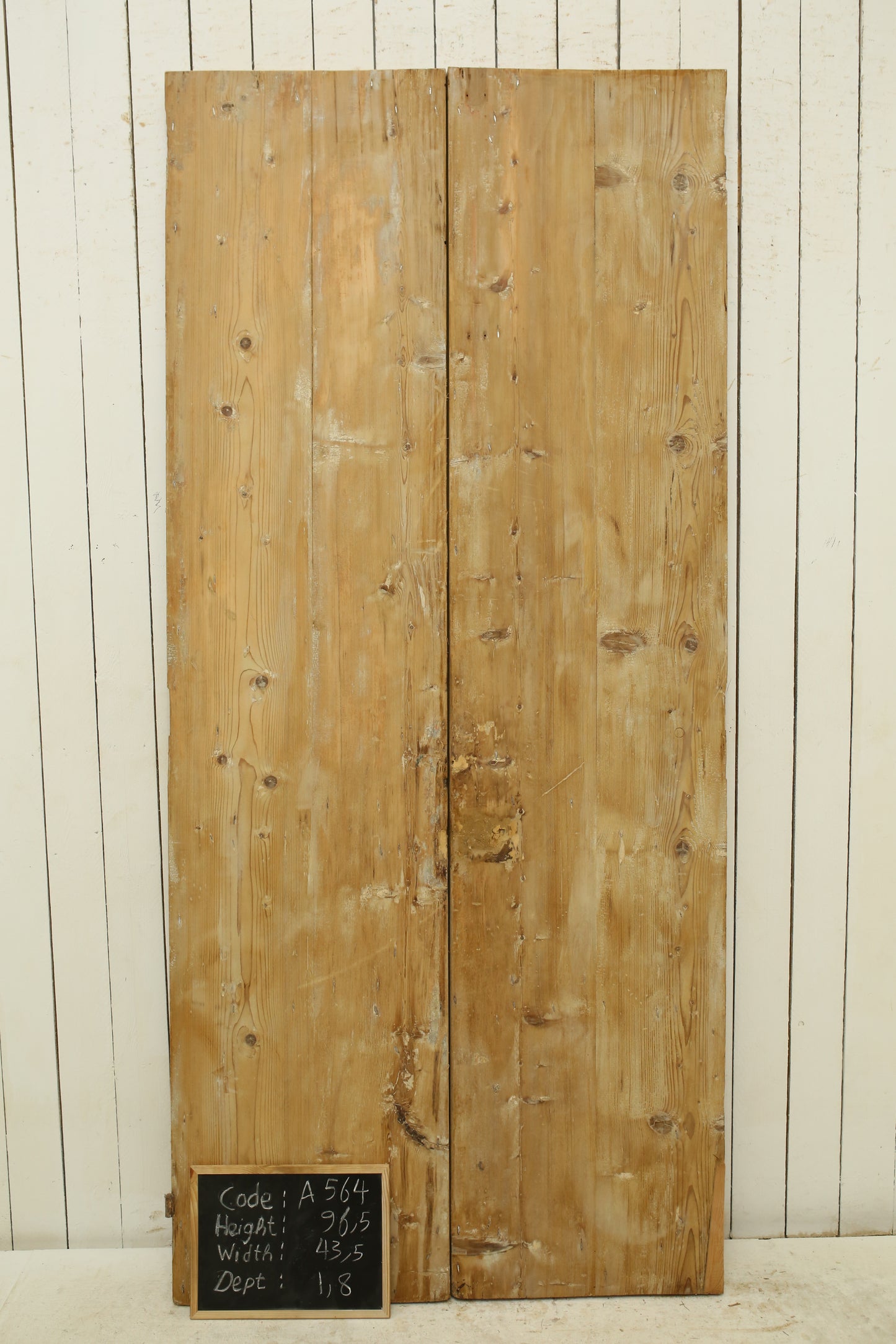 VINTAGE DBL FRENCH DOOR A564