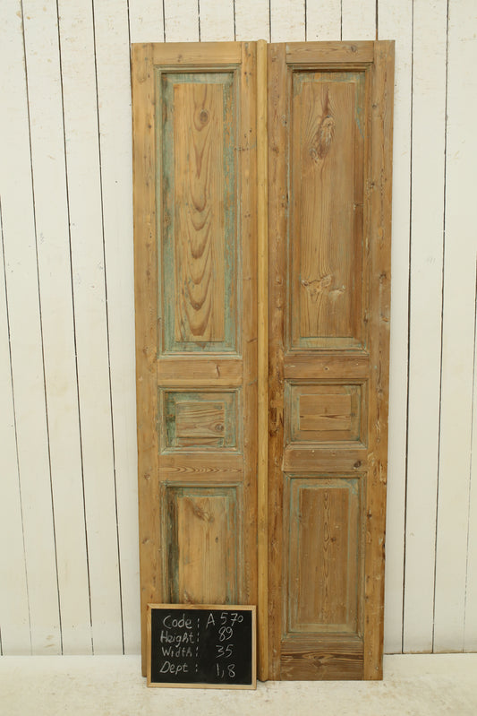 VINTAGE DBL FRENCH DOOR A570