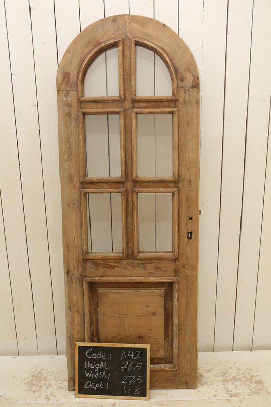 VINTAGE SINGLE GLASS DOOR A42