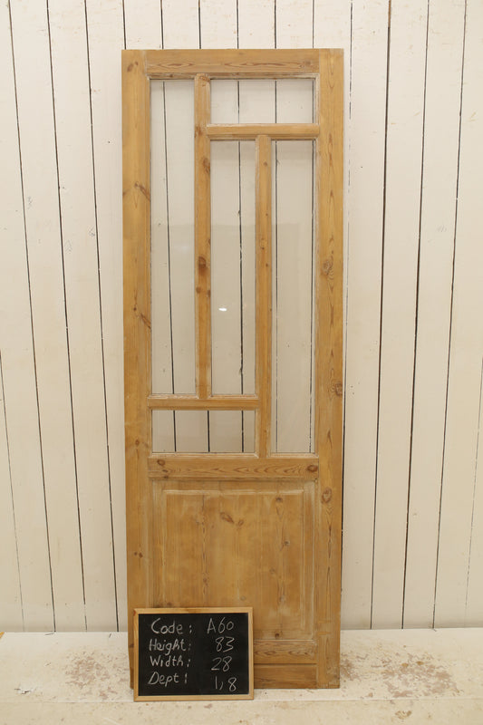 VINTAGE SINGLE GLASS DOOR A60