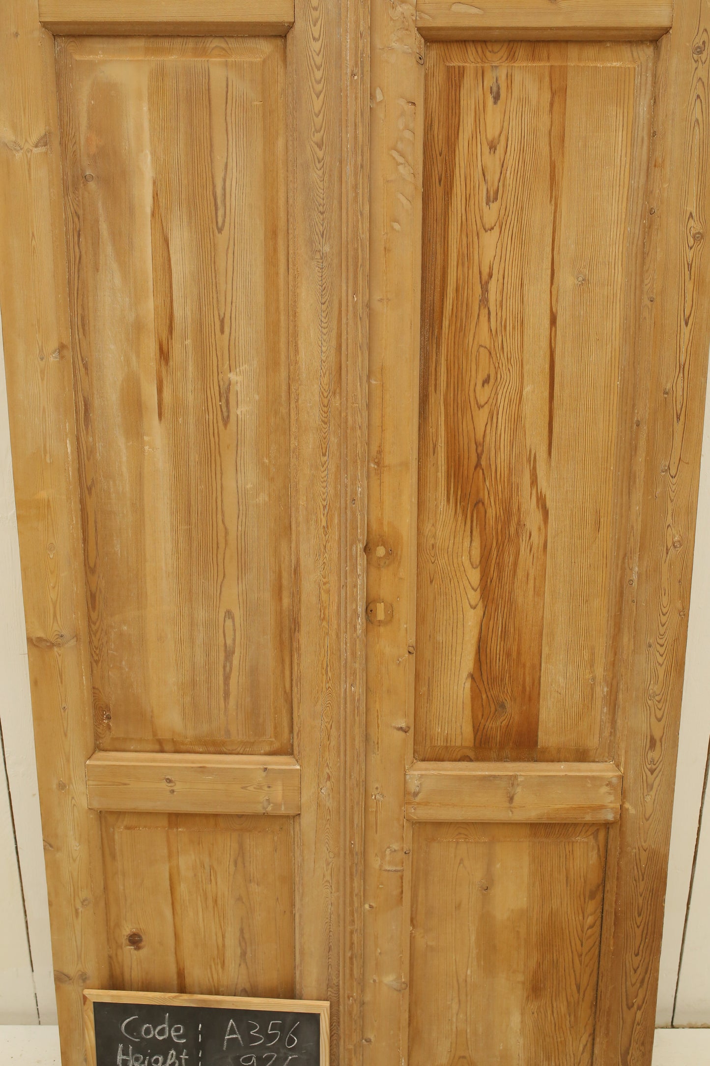 VINTAGE DBL FRENCH GLASS DOOR A356